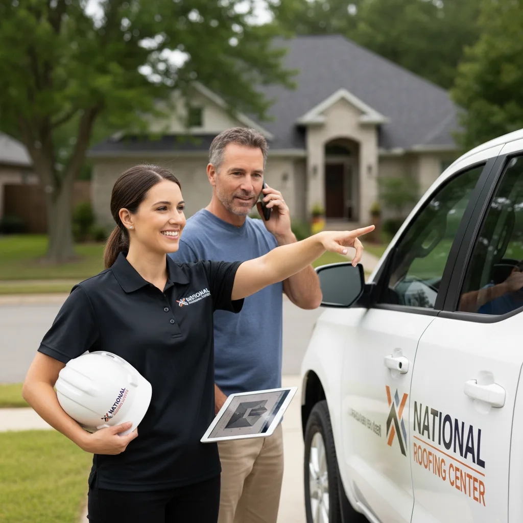 National Roofing Center customer support in Noel